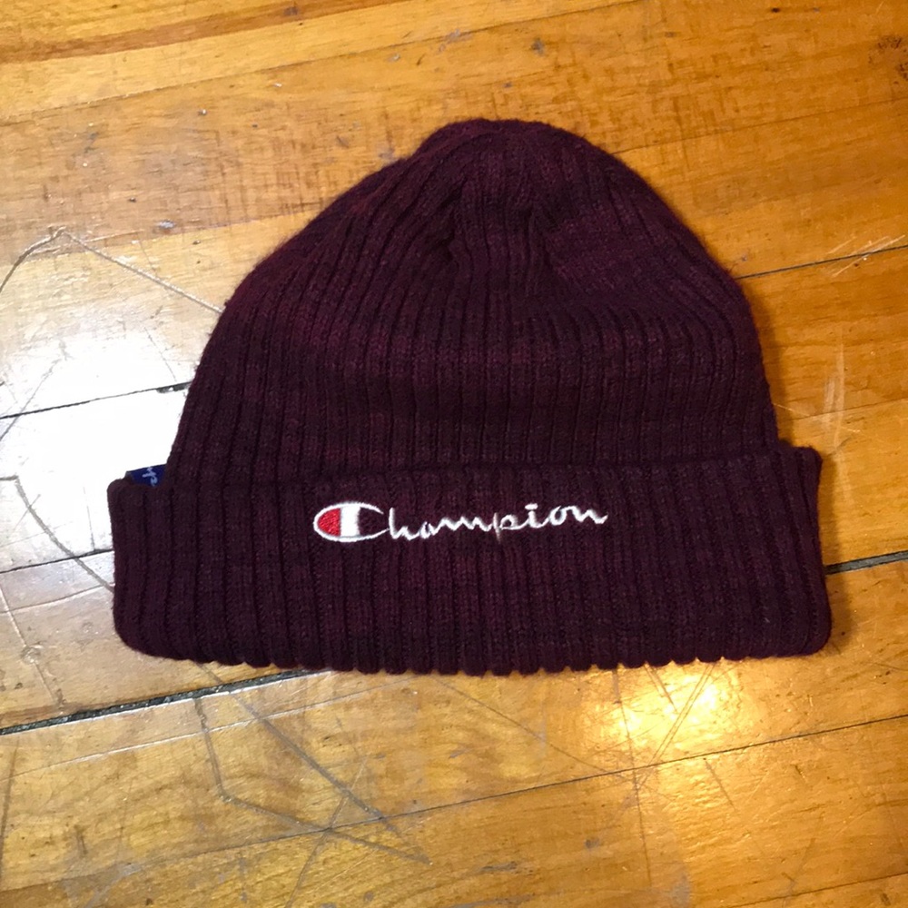 Champion slouchy knit stocking cap